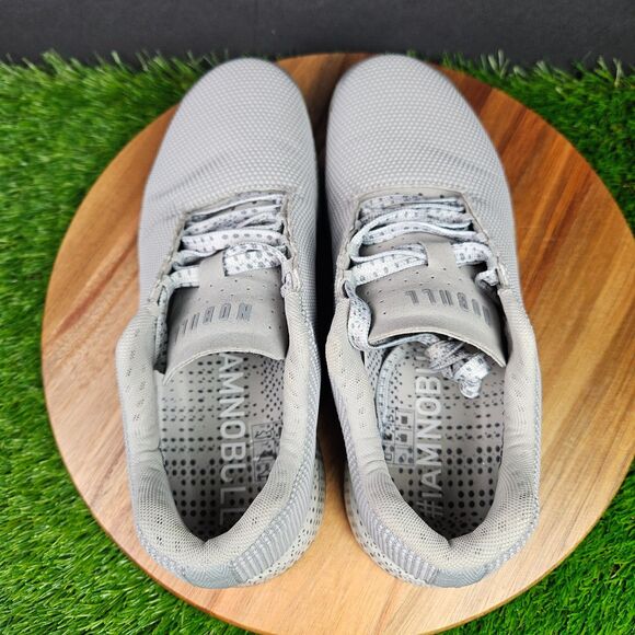 Nobull Outwork Edge Impact Womens Size 8.5 Gray Training Workout Shoes Sneakers - Picture 7 of 12